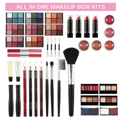 BeautySamar Ultimate Makeup Collection, 106 Piece All in One Makeup Kit